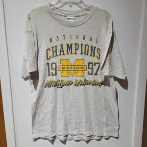 Vtg Michigan Wolverines Tee